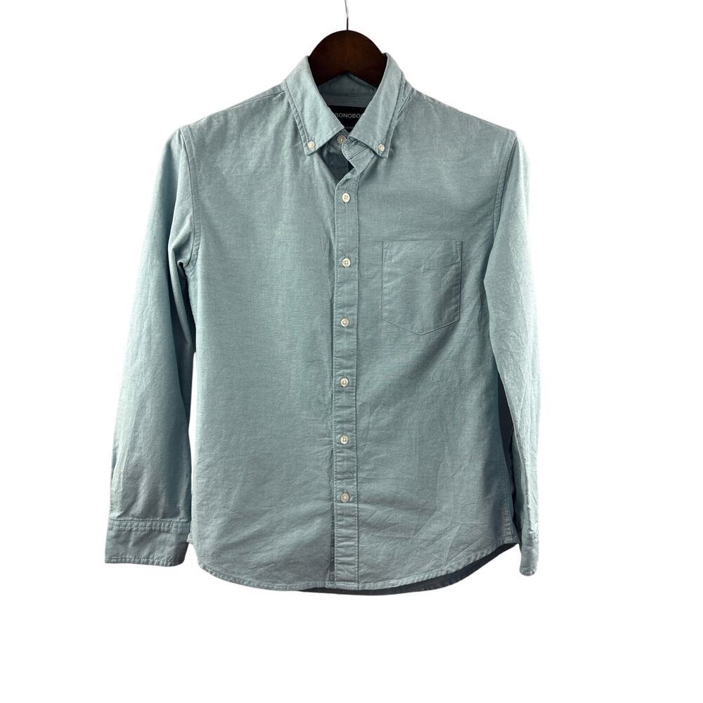 Women’s Bonobos Small Light Blue Long Sleeve Button Up